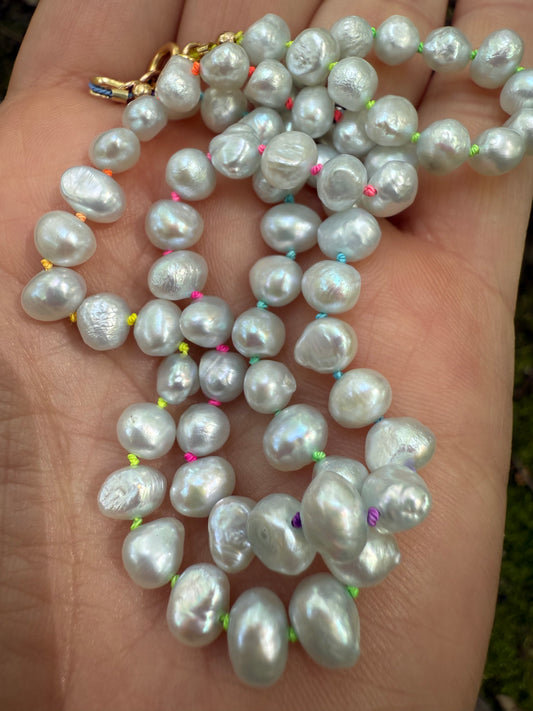 Cloud Pearl Necklace