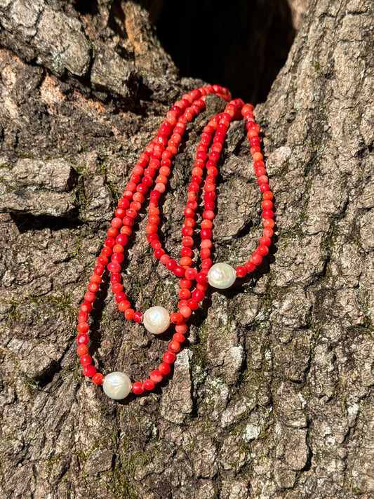 Red Coral Necklace