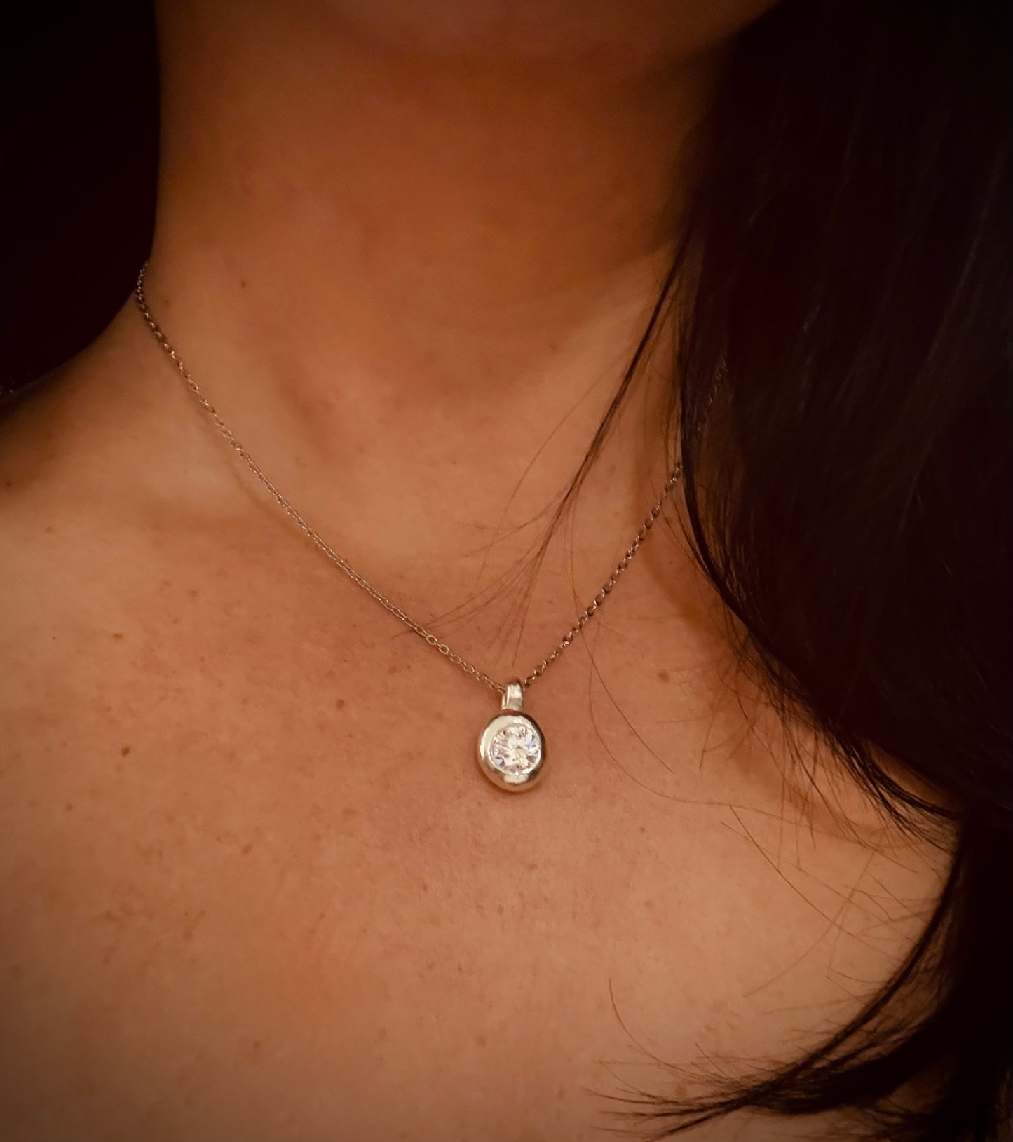 Silver Drop Charms