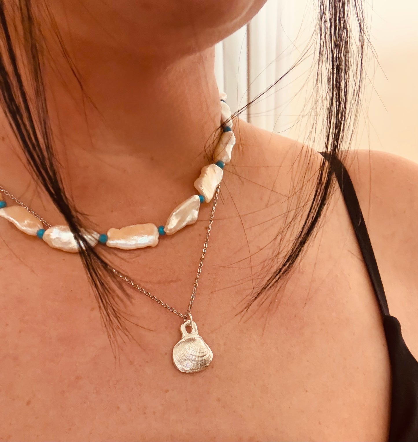 Chunky Pearl Necklace