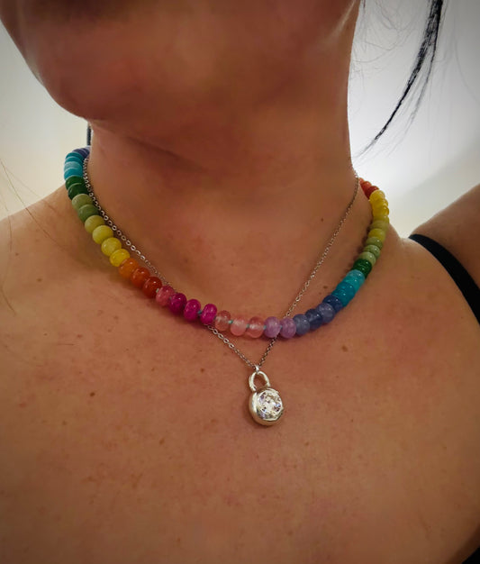 Rainbow Candy Necklace