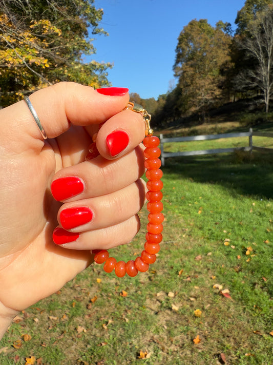 Pumpkin Spice Bracelet
