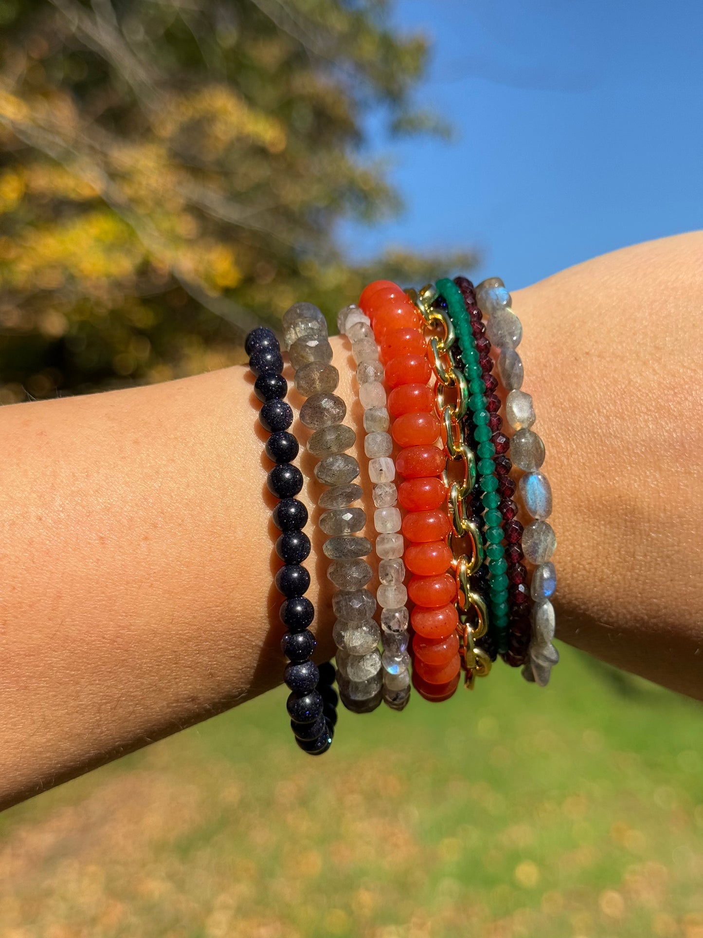 Autumn Night Sky Bracelet