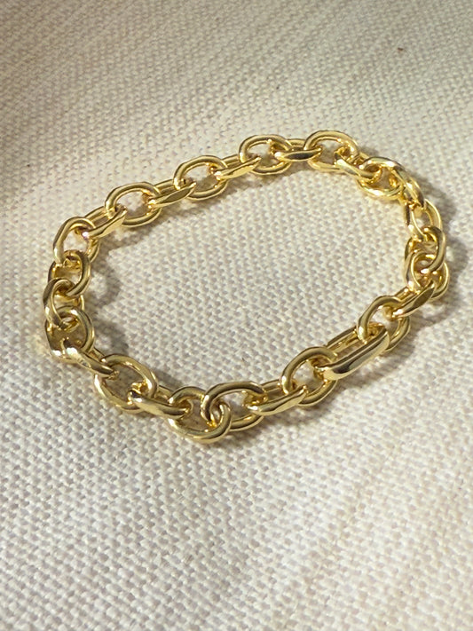 Gold Link Bracelet